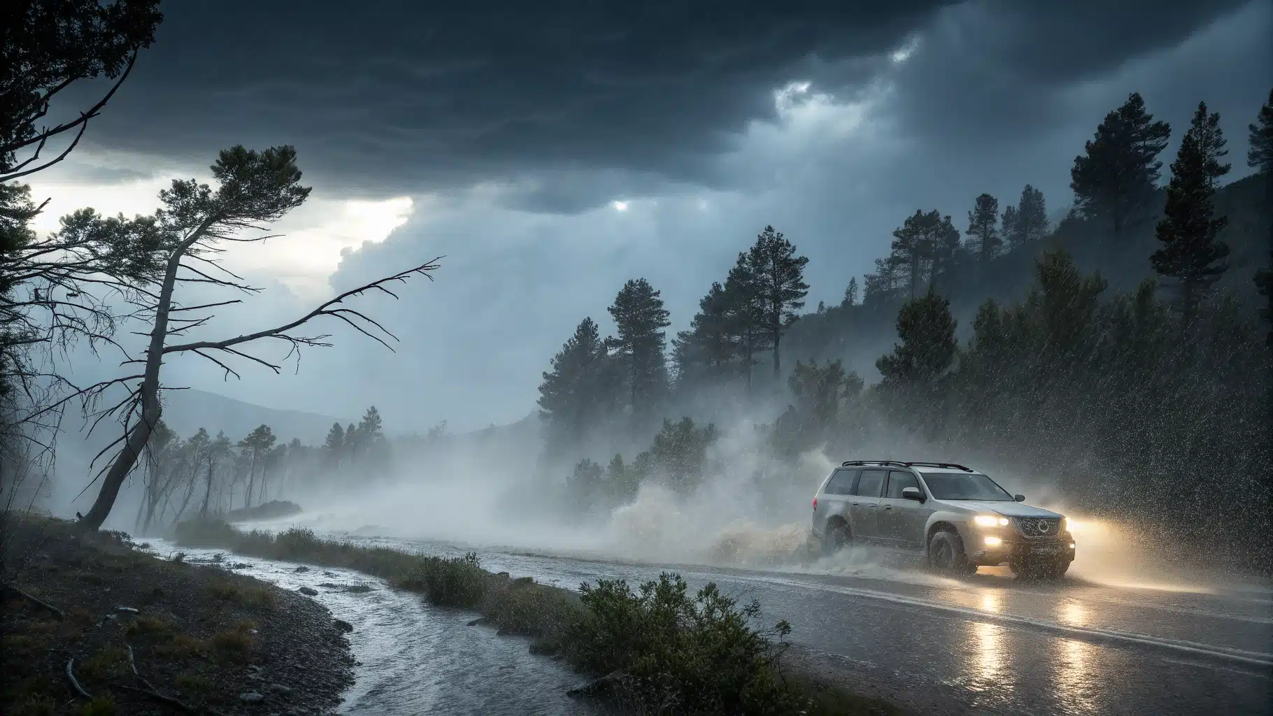 Conduite météo extrême